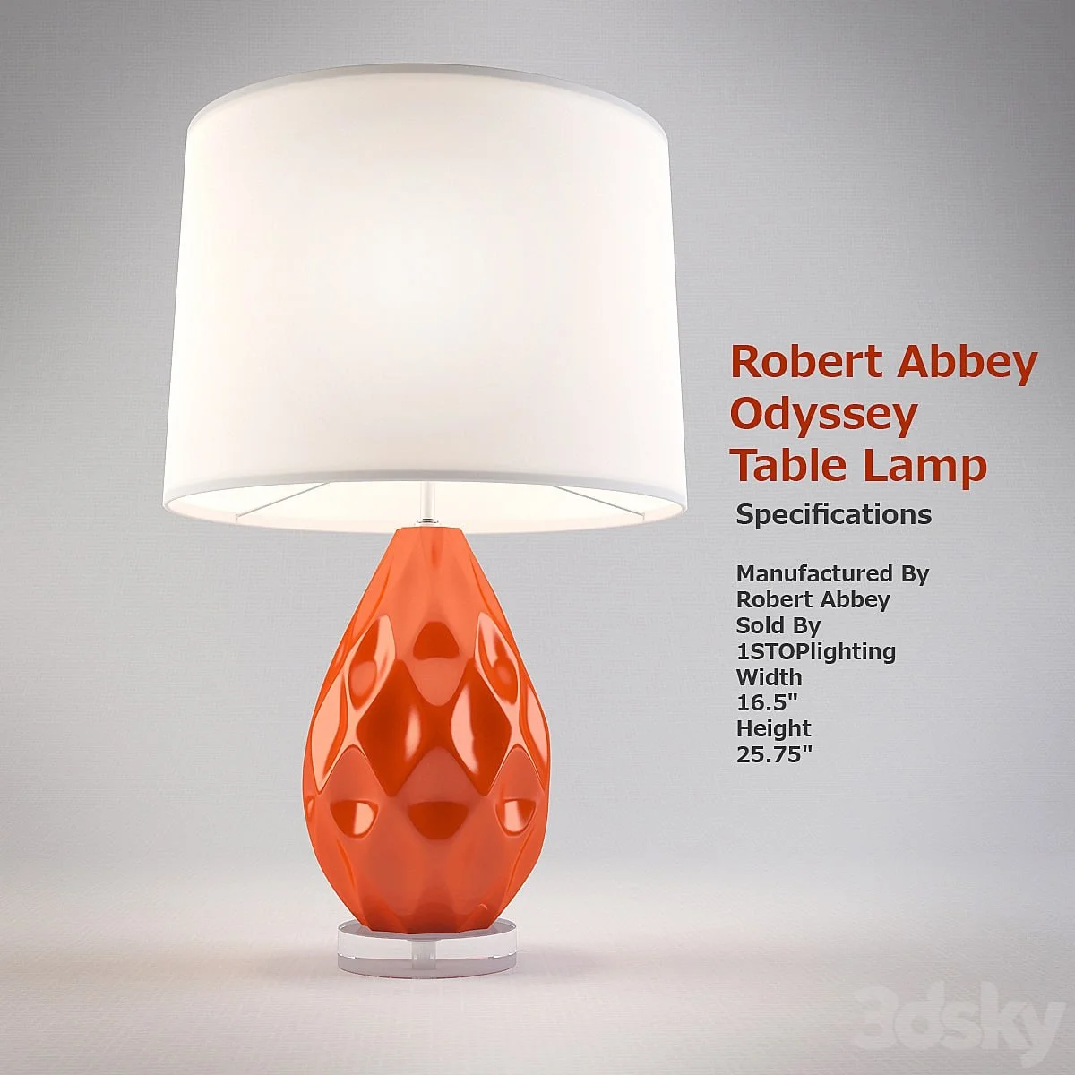 Robert Abbey Odyssey Table Lamp